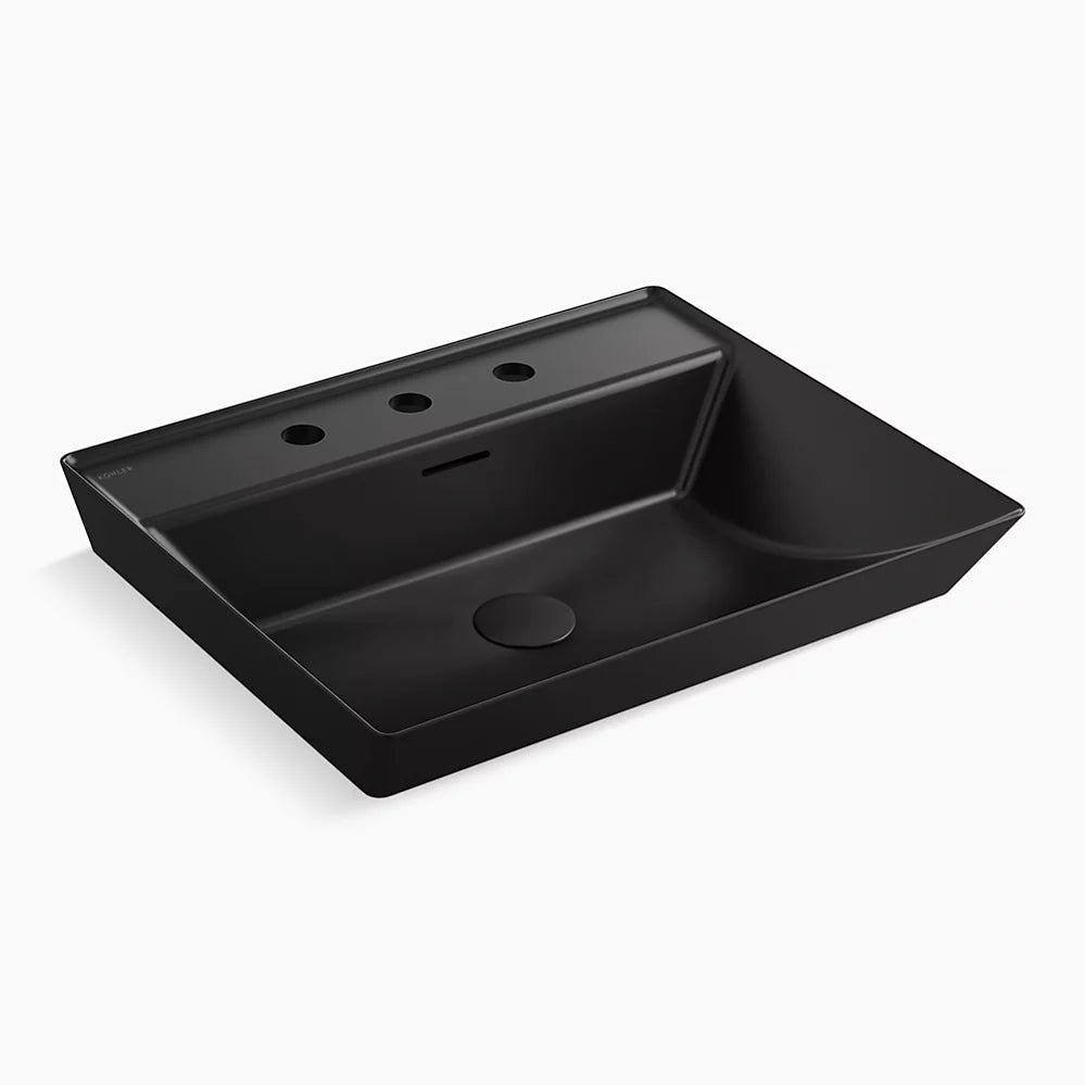 Kohler Brazn Rectangle Vessel W/ Faucet Deck 21059-8-HB1 - Plumbing Market