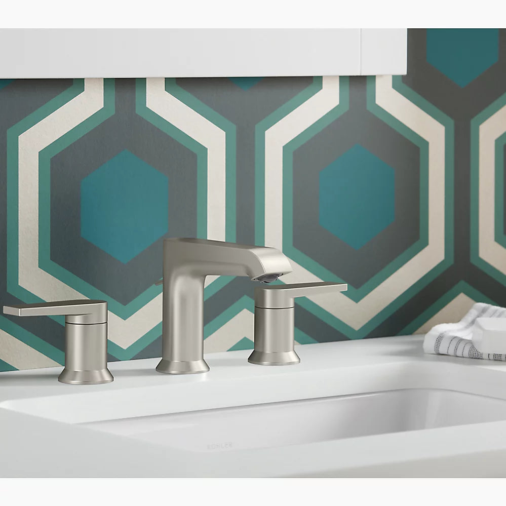 Kohler Hint Widespread bathroom sink faucet, 1.2 gpm K-97093-4-2MB - Plumbing Market