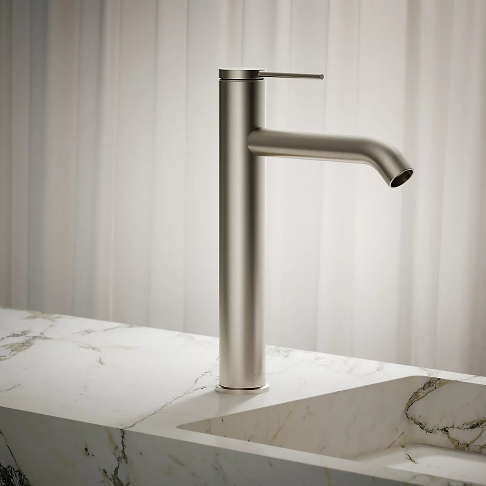 Kohler Components Tall single-handle bathroom sink faucet, 1.2 gpm K-77959-4A-BN - Plumbing Market