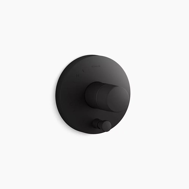 Kohler Components Rite-Temp Vlv Trm W/Div T78016-8-BL - Plumbing Market