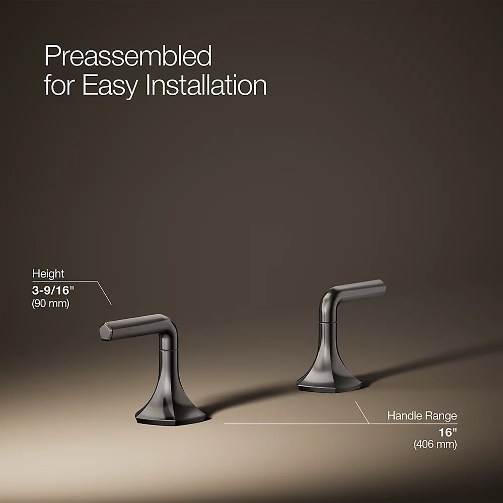 Kohler Occasion Lever bathroom sink faucet handles K-27010-4-TT - Plumbing Market