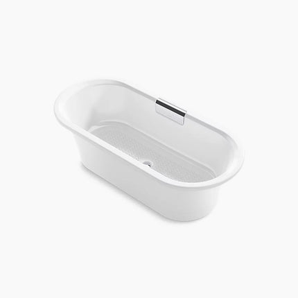 Kohler Volute 63" x 28-3/8" freestanding bath with base K-29326-0-0 - Plumbing Market