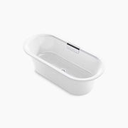 Kohler Volute 63" x 28-3/8" freestanding bath with base K-29326-0-0 - Plumbing Market