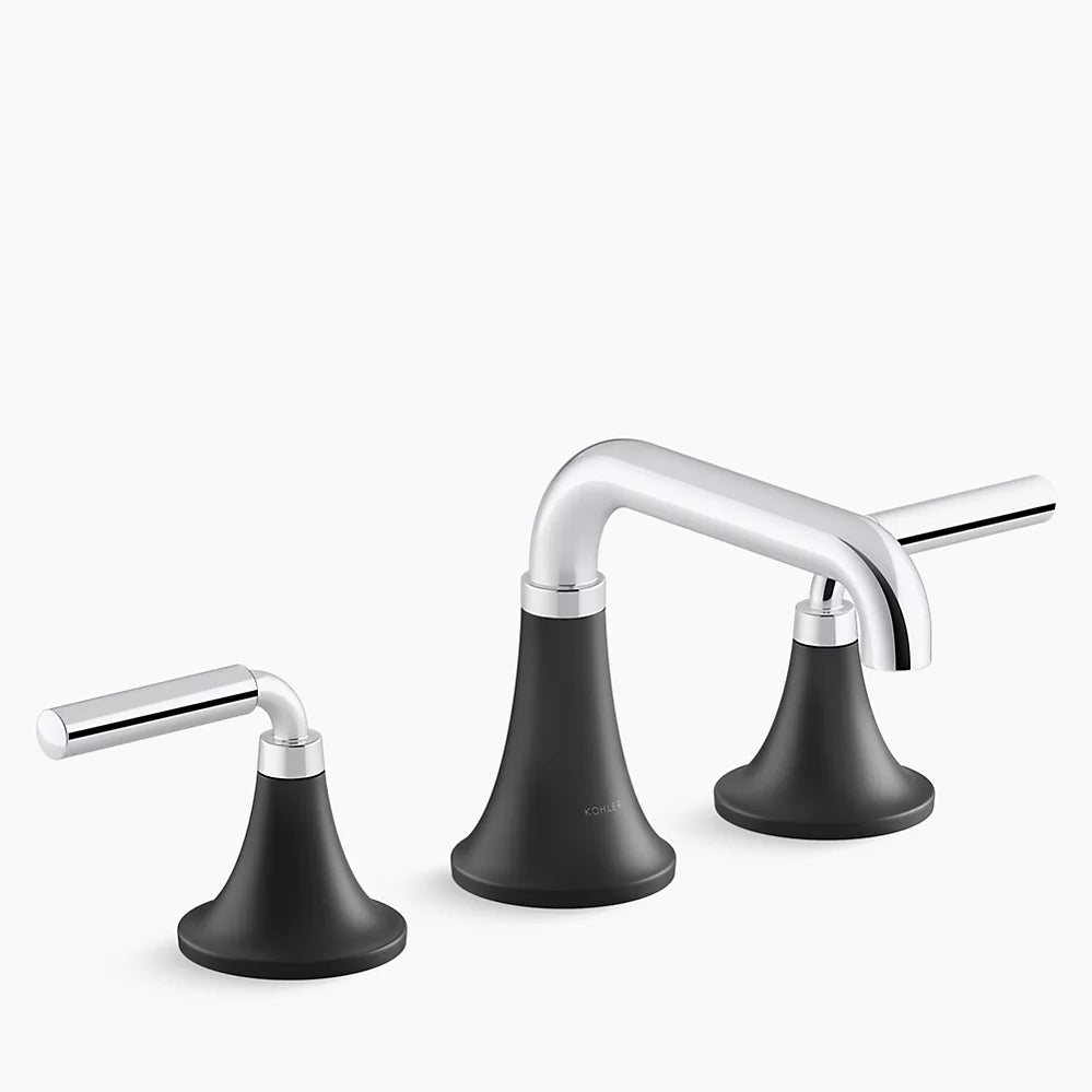 Kohler Tone Widespread bathroom sink faucet, 1.2 gpm K-27416-4-CBL - Plumbing Market
