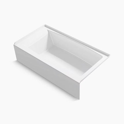 Kohler Entity 60" x 32" alcove bath with right drain K-26108-RA-0 - Plumbing Market