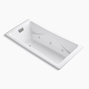 Kohler Tea-for-Two 71-3/4" x 36" drop-in/undermount whirlpool bath K-865-JHM-0 - Plumbing Market