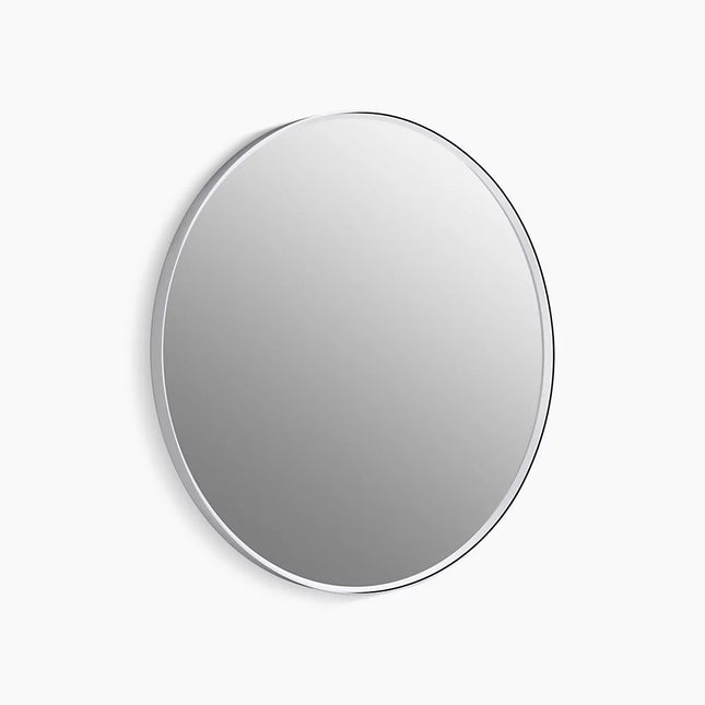 Kohler Essential 32" round framed mirror K-31368-CPL - Plumbing Market