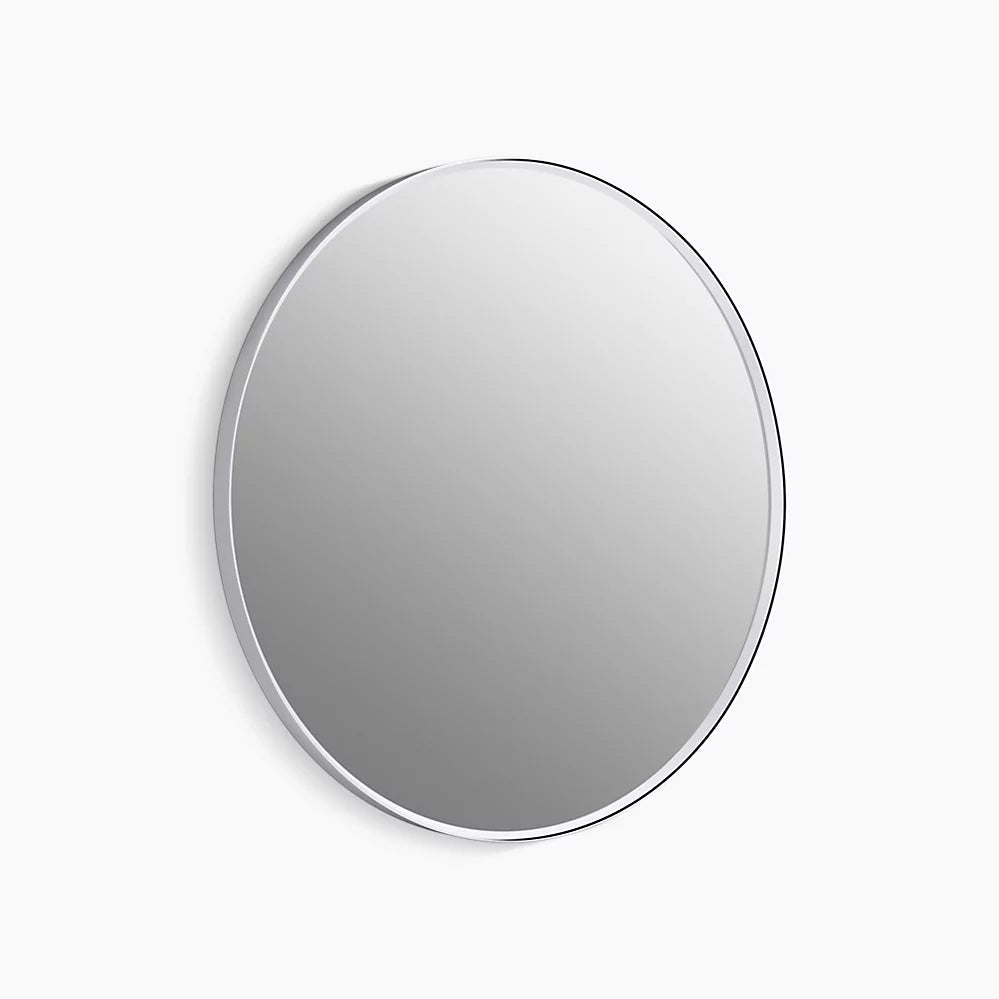 Kohler Essential 32" round framed mirror K-31368-CPL - Plumbing Market