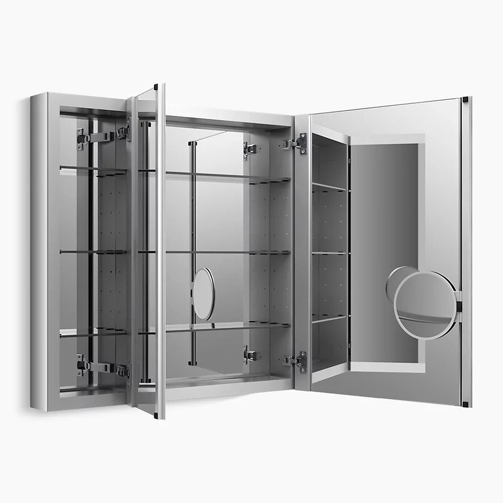 Kohler Verdera 40" x 30" three-door medicine cabinet K-99011-NA - Plumbing Market