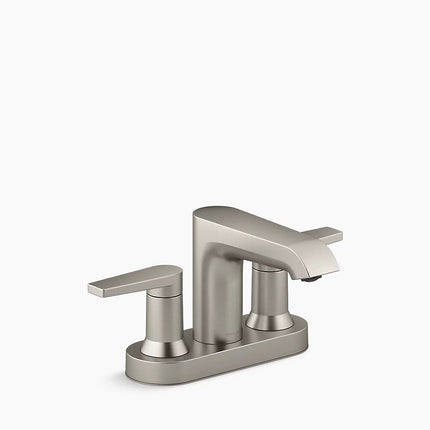 Kohler Hint Centerset bathroom sink faucet, 1.2 gpm K-97094-4-BN - Plumbing Market