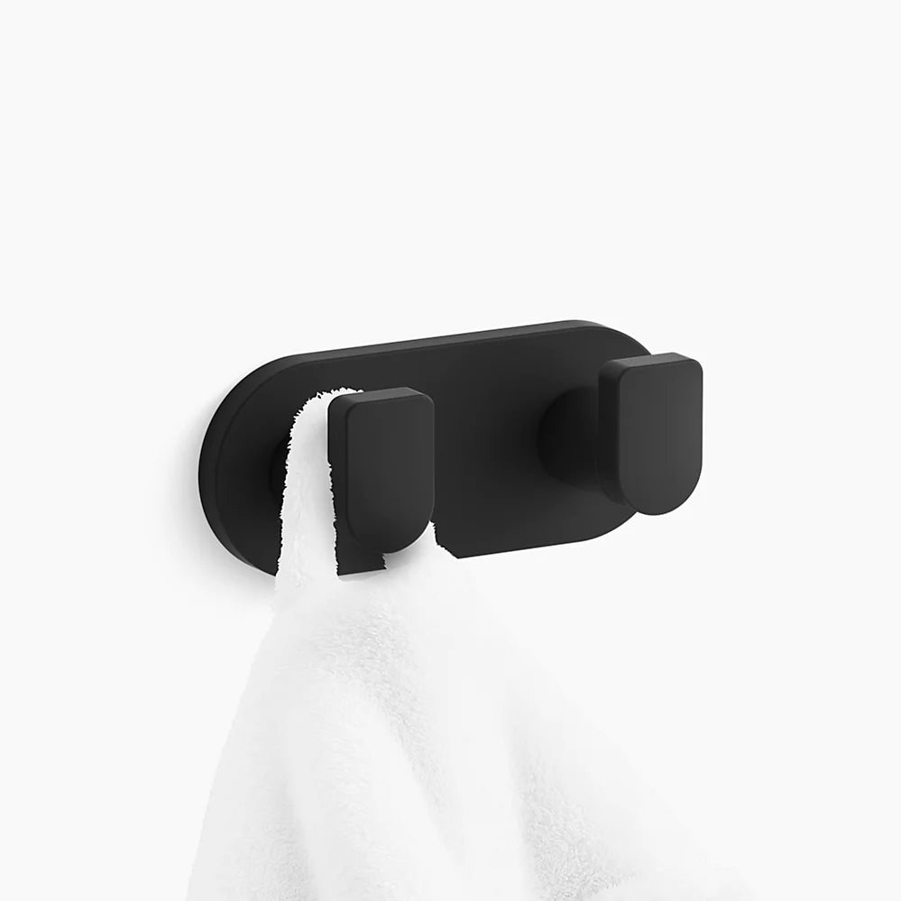 Kohler Composed Double robe hook K-73146-BL - Plumbing Market