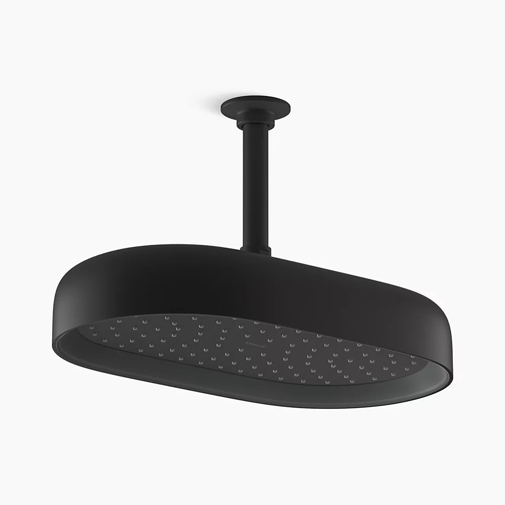 Kohler Statement 1F 14  Oblong Showerhead 26294-BL - Plumbing Market