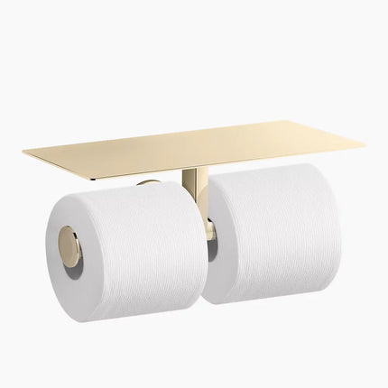 Kohler Components Covered double toilet paper holder K-78384-AF - Plumbing Market