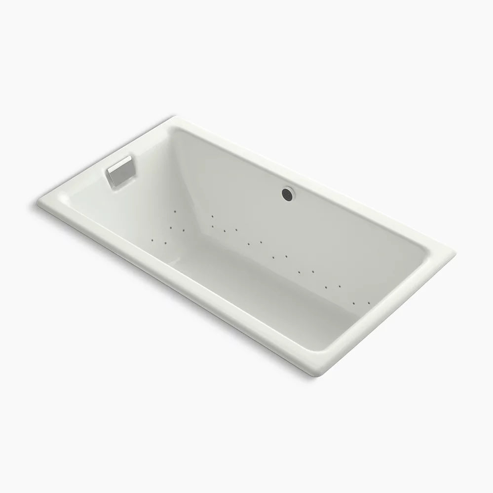 Kohler Tea-for-Two 66" x 36" drop-in Heated BubbleMassage air bath K-856-GHBN-0 - Plumbing Market