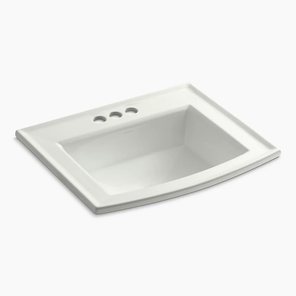 Kohler Archer Lavatory, Self Rimming, 4 Cc 2356-4-NY - Plumbing Market