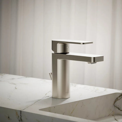 Kohler Parallel Single-handle bathroom sink faucet, 0.5 gpm K-23472-4N-BN - Plumbing Market