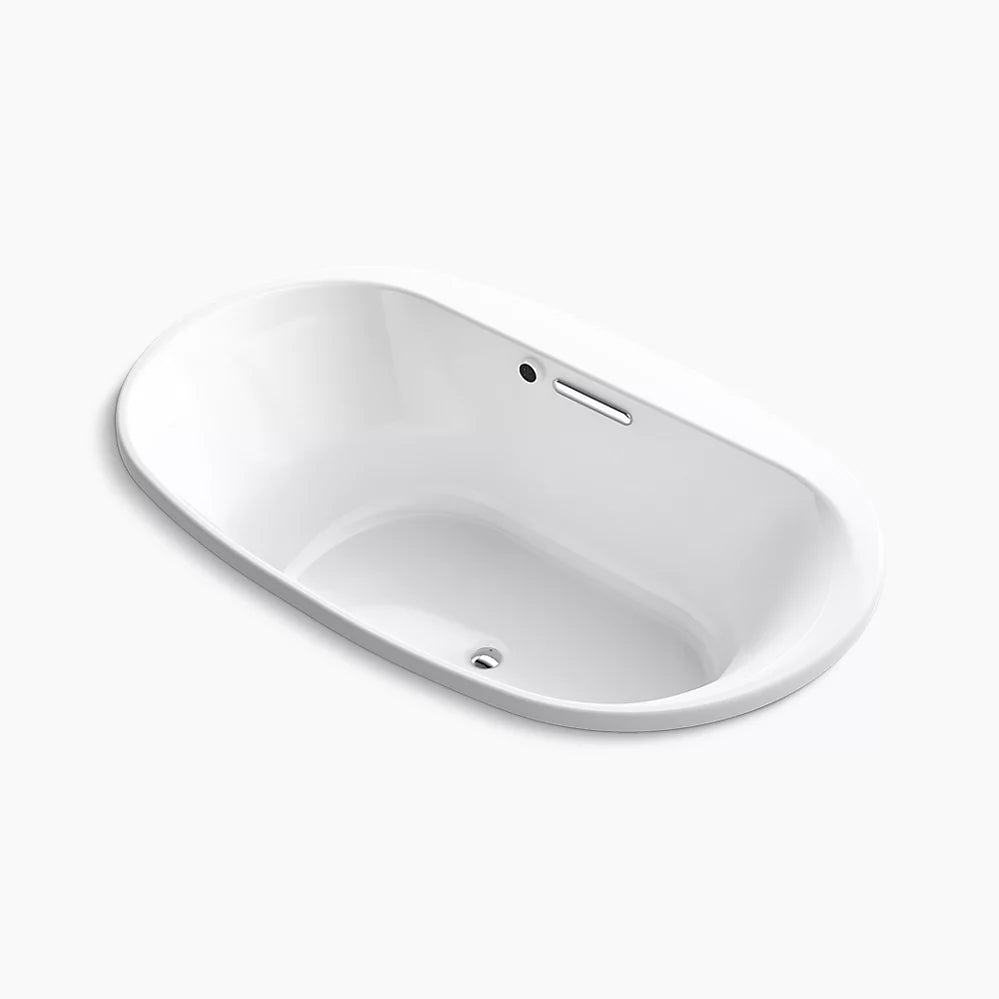 Kohler Underscore 71-1/2" x 41-1/2" drop-in bath with Bask heated surface K-5717-W1-0 - Plumbing Market