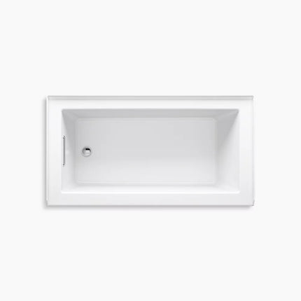 Kohler Underscore 60" x 32" alcove bath, left drain K-1957-LA-7 - Plumbing Market