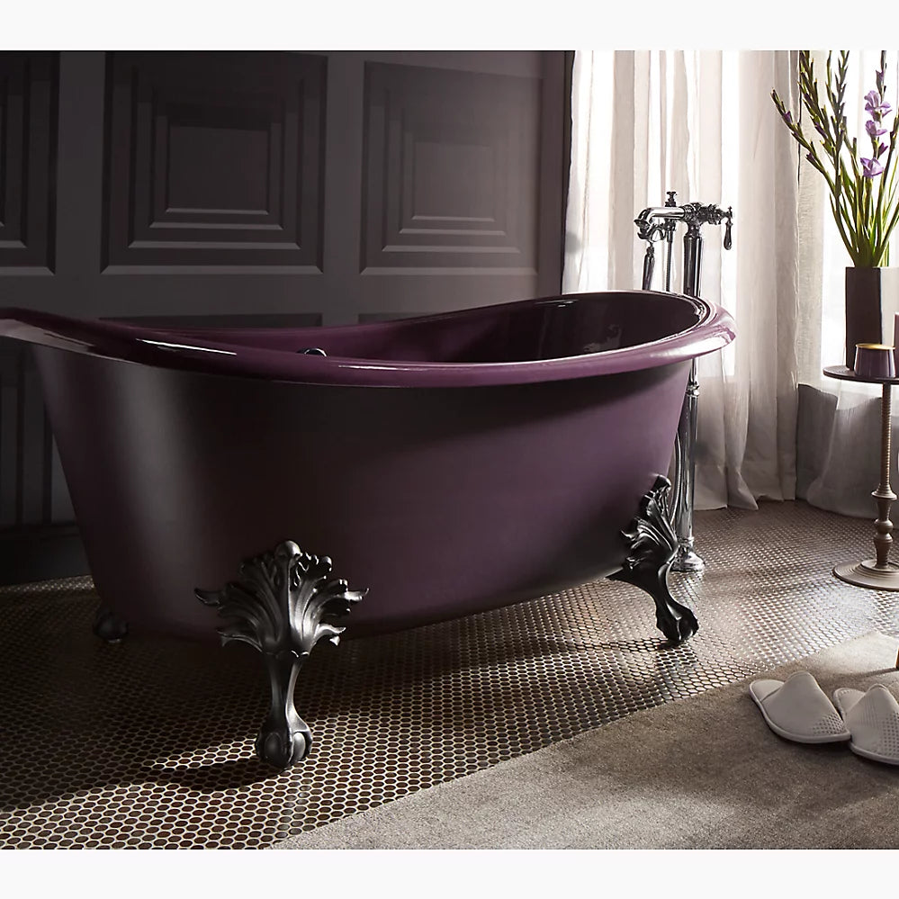 Kohler Artifacts 66-1/4" x 32-1/2" freestanding bath K-21000-PL-PLM - Plumbing Market