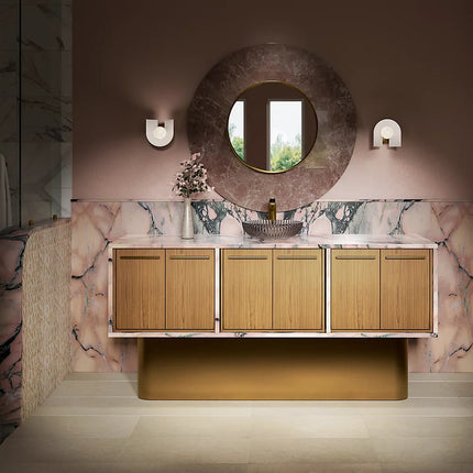 Kohler Jute 24" wall-hung bathroom vanity cabinet K-99539-1WM - Plumbing Market