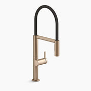 Kohler Components Semi-professional kitchen sink faucet with two-function sprayhead K-28267-BV - Plumbing Market