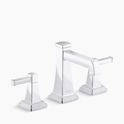 Kohler Riff Widespread bathroom sink faucet, 1.2 gpm K-27399-4-CP - Plumbing Market