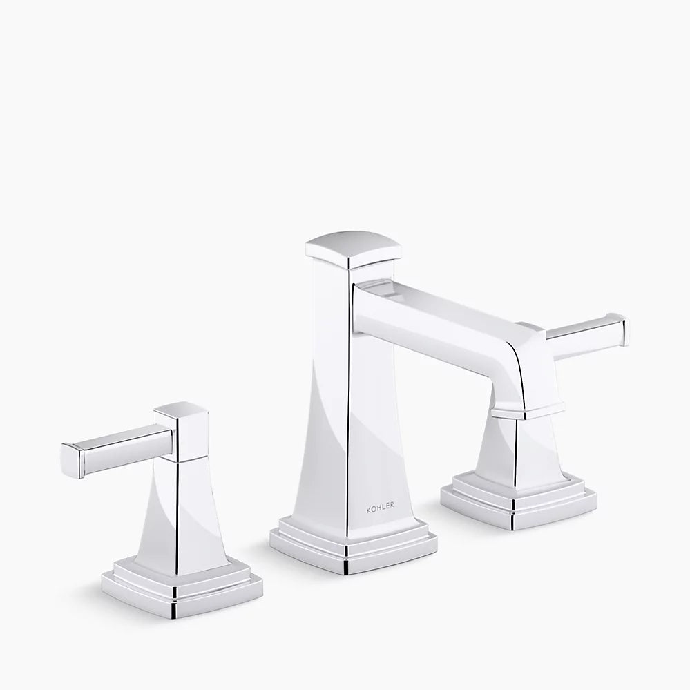 Kohler Riff Widespread bathroom sink faucet, 1.2 gpm K-27399-4-CP - Plumbing Market