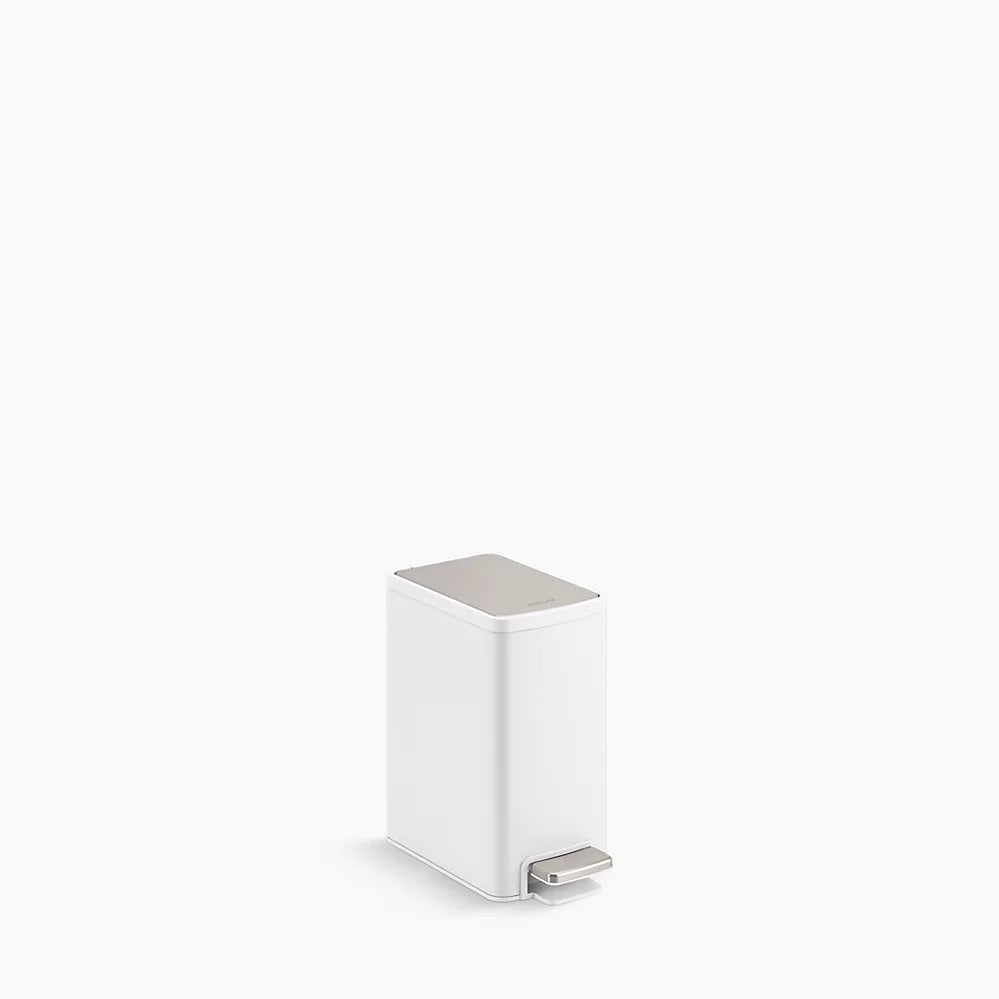 Kohler 6-liter step trash can K-31319-STW - Plumbing Market