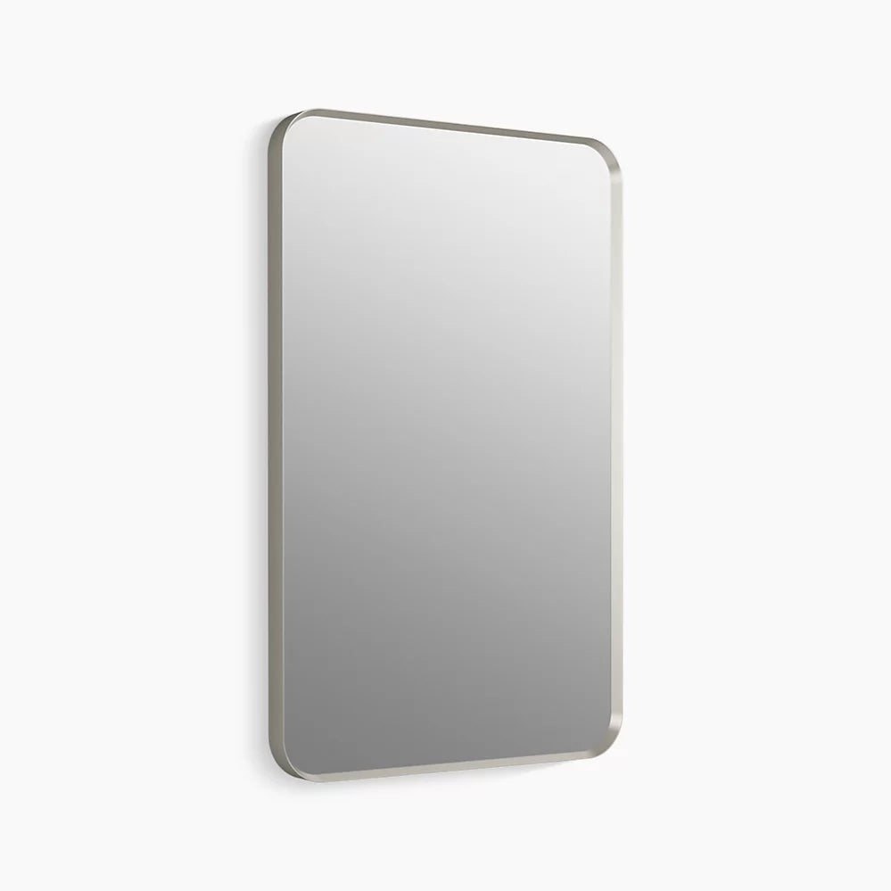 Kohler Essential 22" x 34" rectangular framed mirror K-26052-BNL - Plumbing Market