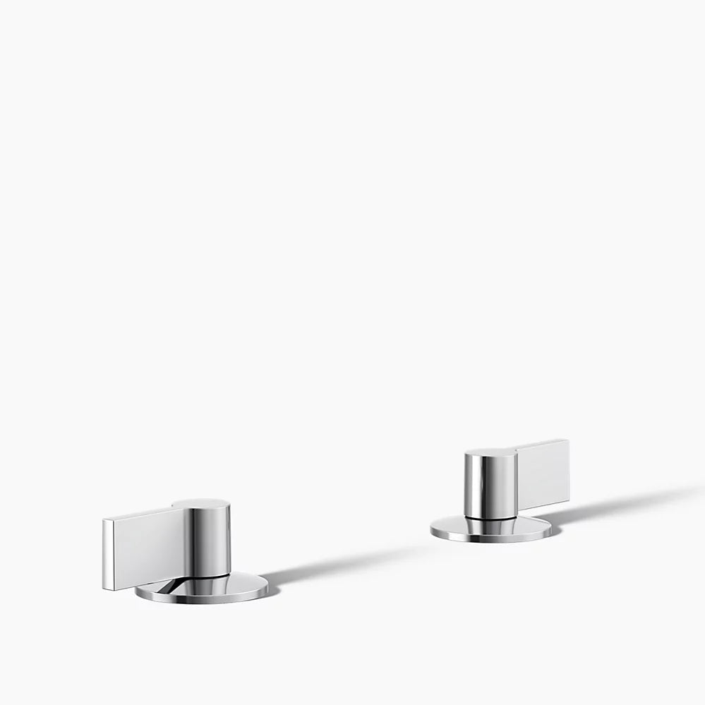 Kohler Components Lever bathroom sink faucet handles K-77974-4-CP - Plumbing Market