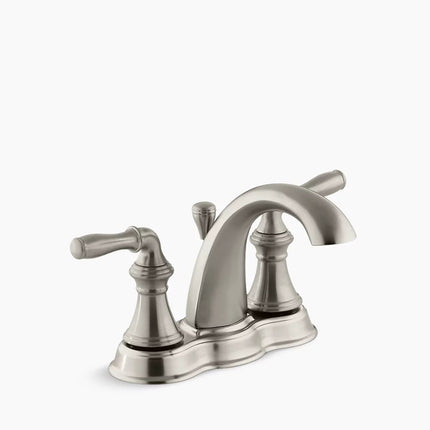 Kohler Devonshire Centerset bathroom sink faucet, 1.2 gpm K-393-N4-BN - Plumbing Market