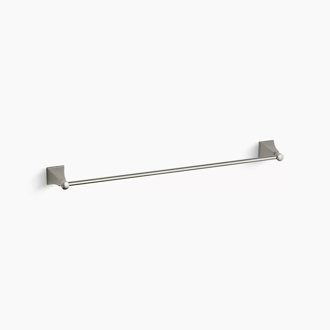 Kohler Memoirs Stately 24" towel bar K-486-BN - Plumbing Market