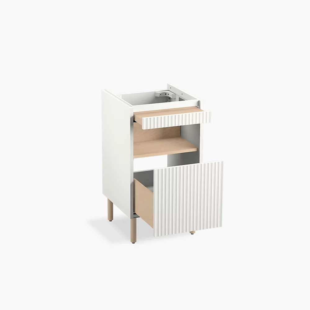 Kohler Spacity 16-3/4" wall-hung bathroom vanity cabinet K-32160-0 - Plumbing Market