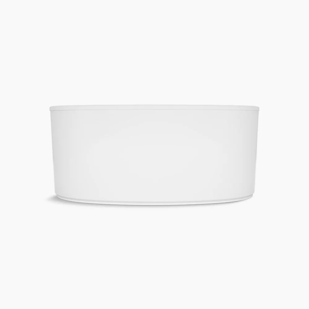 Kohler Sunstruck 60" x 34" freestanding bath with straight shroud K-24001-0 - Plumbing Market