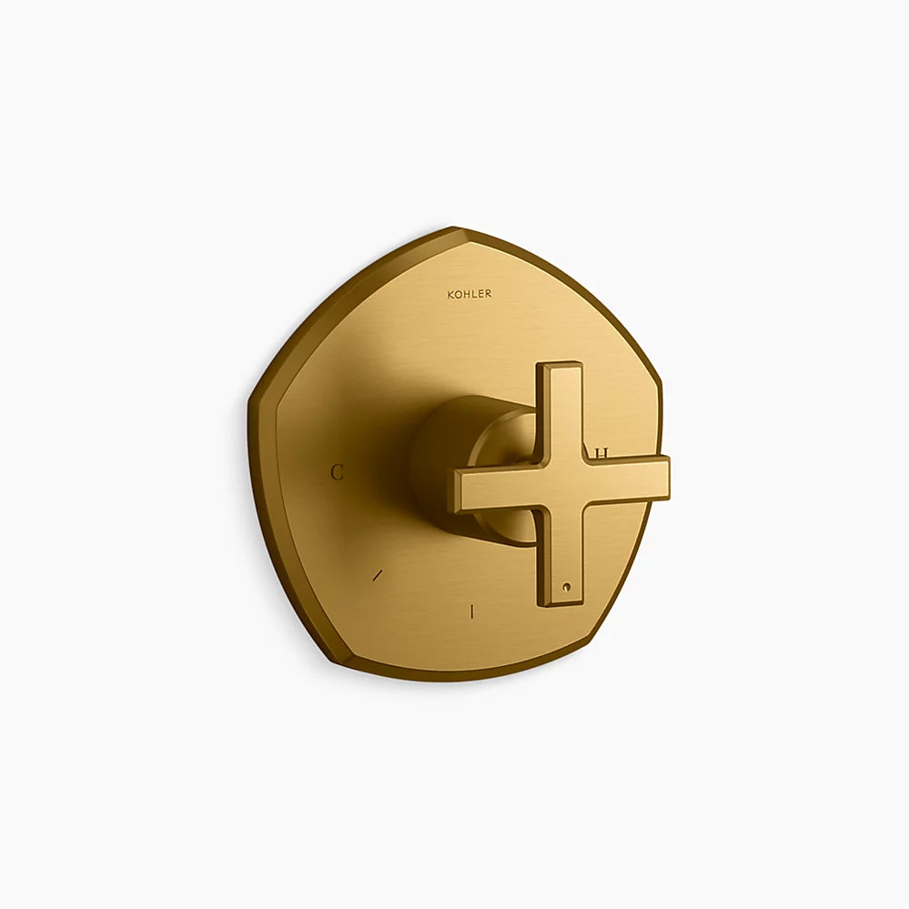 Kohler Occasion Thermostatic Valve Trim T27040-3-2MB - Plumbing Market