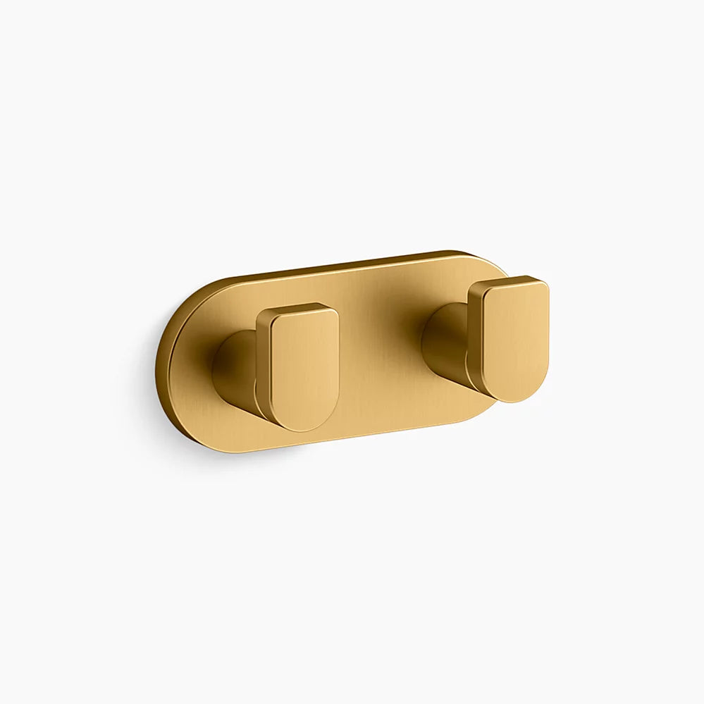 Kohler Composed Double robe hook K-73146-2MB - Plumbing Market