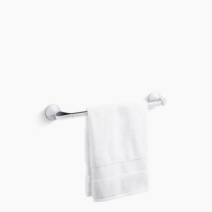 Kohler Simplice 18" towel bar K-27393-CP - Plumbing Market