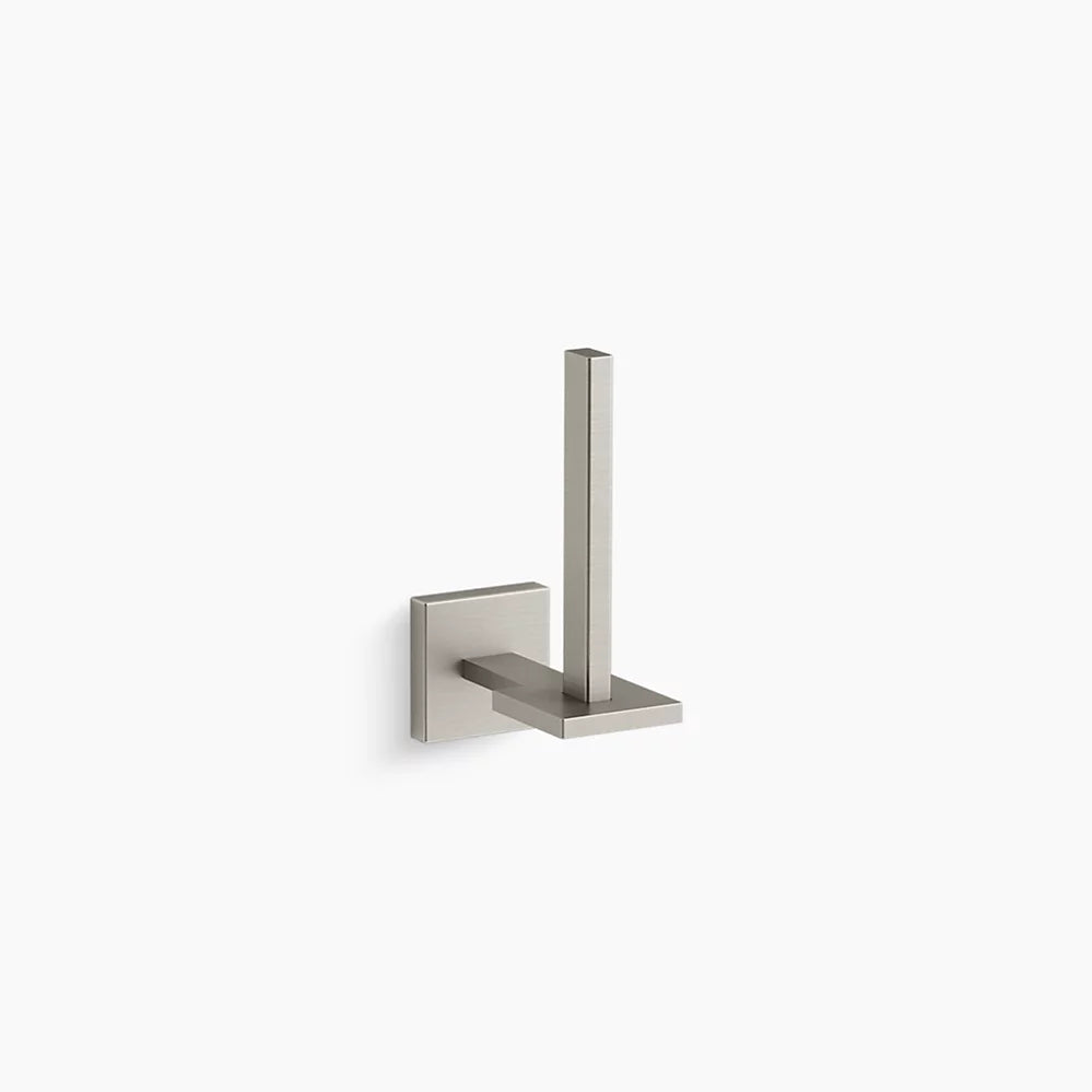 Kohler Square Vertical toilet paper holder K-23289-BN - Plumbing Market