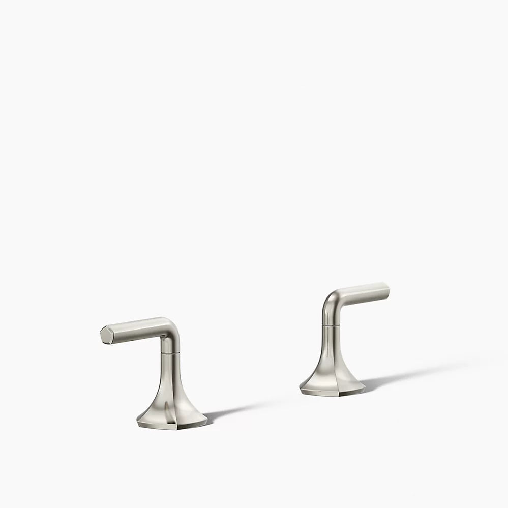 Kohler Occasion Lever bathroom sink faucet handles K-27010-4-SN - Plumbing Market