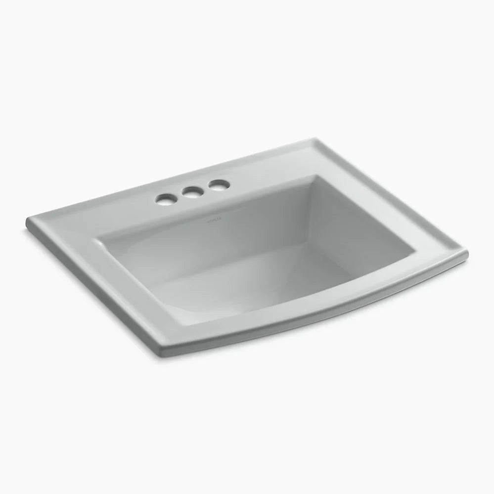 Kohler Archer Lavatory, Self Rimming, 4 Cc 2356-4-95 - Plumbing Market