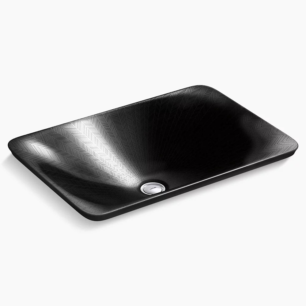 Kohler Herringbone Rectangle Lavatory 75749-HD2-7 - Plumbing Market