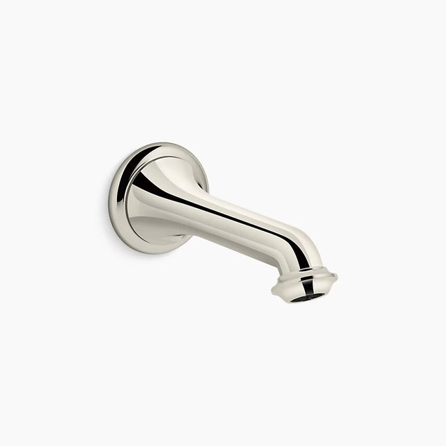 Kohler Artifacts Wall Mount Bathroom Faucet Bath Spout, Turned 72792-SN - Plumbing Market