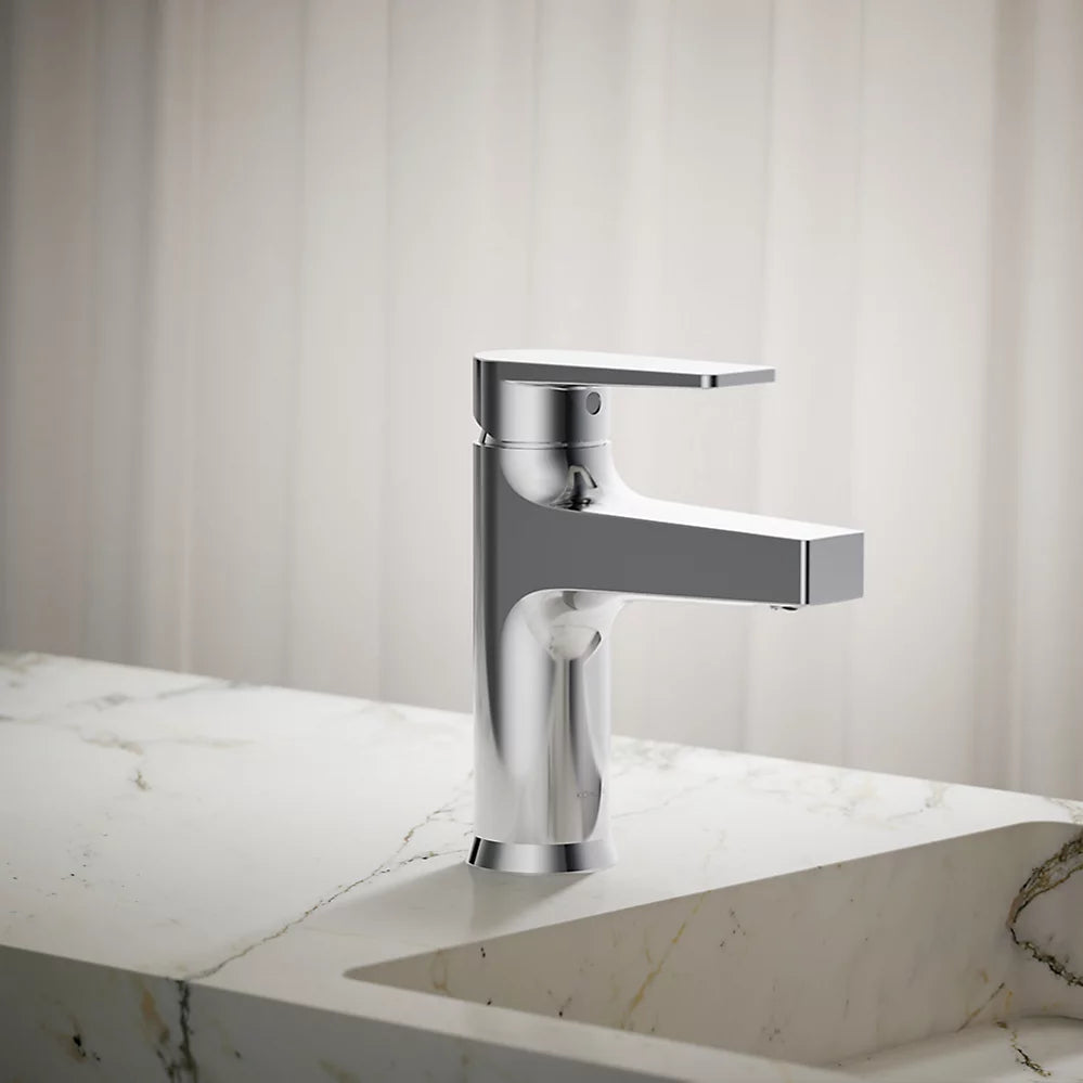 Kohler Taut Single-handle bathroom sink faucet, 1.2 gpm K-74013-4-CP - Plumbing Market