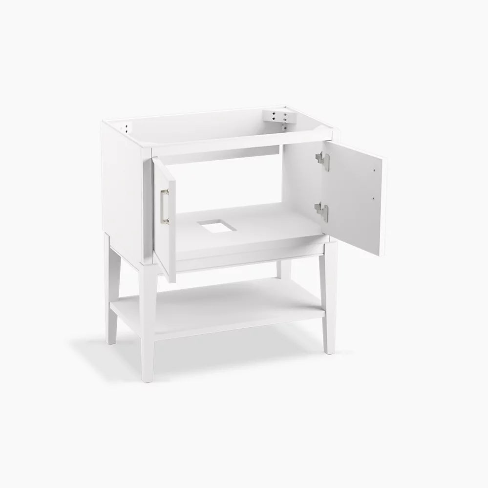 Kohler Winnow 30" bathroom vanity cabinet with sink and quartz top K-33578-ASB-0 - Plumbing Market