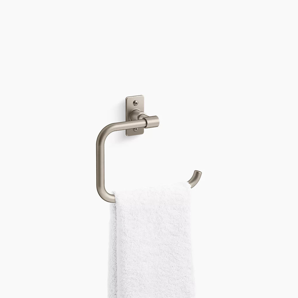 Kohler Castia by Studio McGee Towel ring K-35928-BN - Plumbing Market