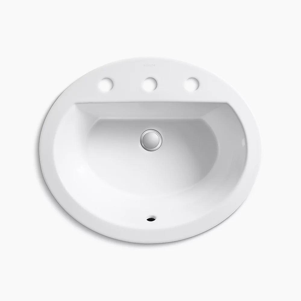 Kohler Bryant Oval Self-Rimming Lav/8 Cc 2699-8-0 - Plumbing Market