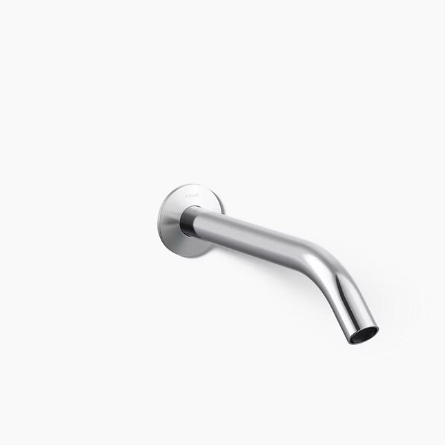 Kohler Components Wall-mount bathroom sink faucet spout with Tube design, 1.2 gpm K-T23890-CP - Plumbing Market