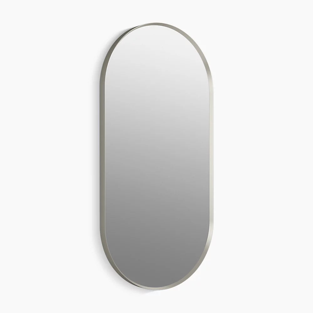 Kohler Essential 20" x 40" capsule framed mirror K-26051-BNL - Plumbing Market
