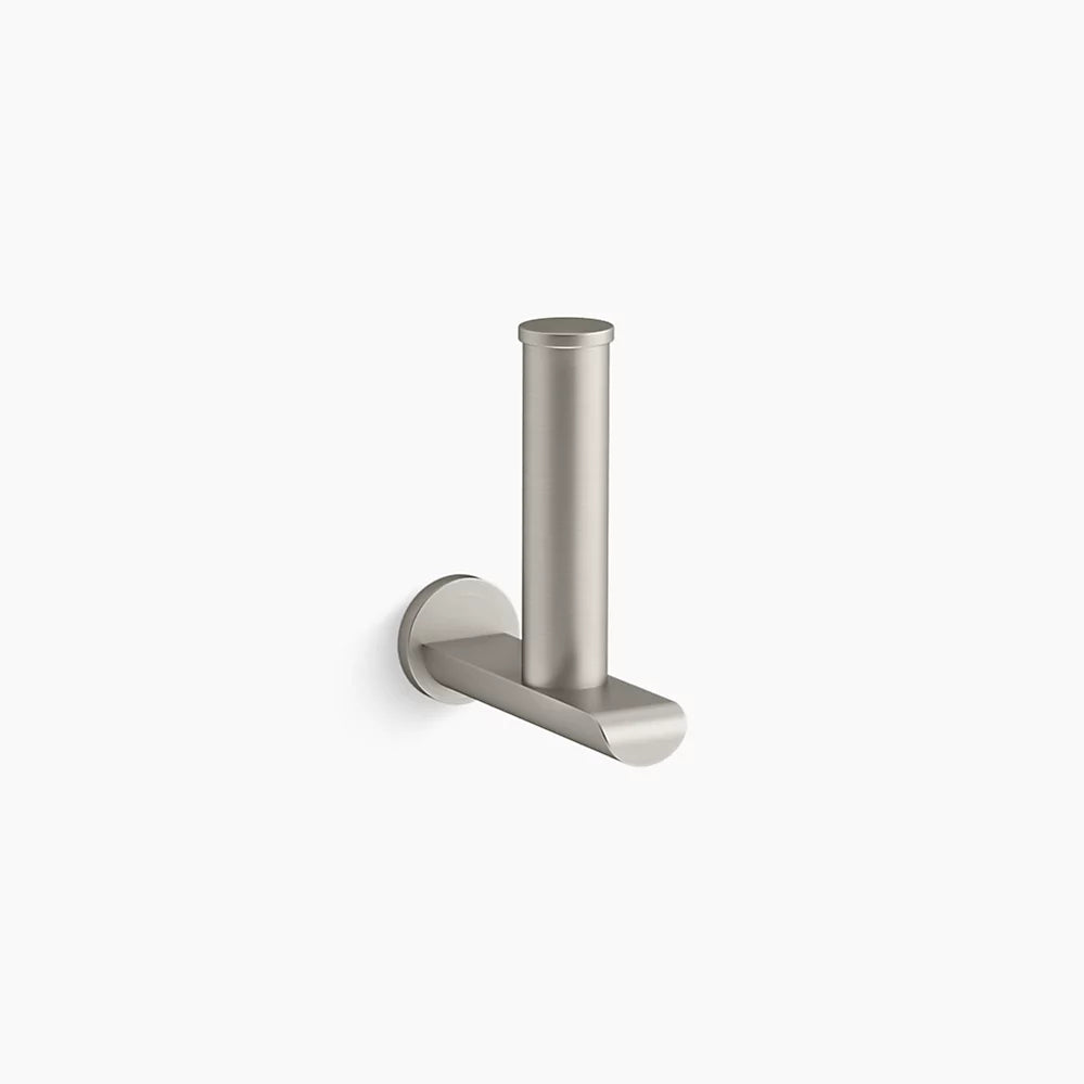 Kohler Avid Vertical toilet paper holder K-97502-BN - Plumbing Market
