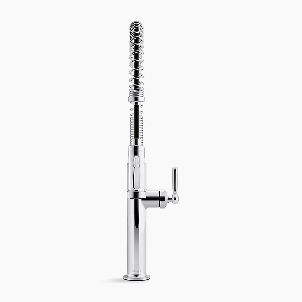 Kohler Edalyn by Studio McGee Semi-professional kitchen sink faucet with two-function sprayhead K-28360-SN - Plumbing Market